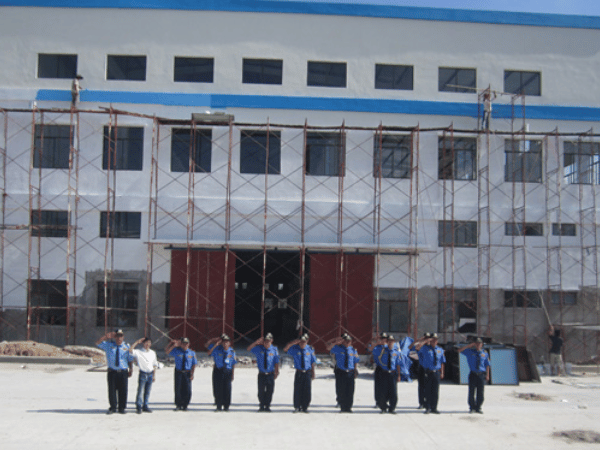 Dịch vụ bảo vệ công trình xây dựng chuyên nghiệp